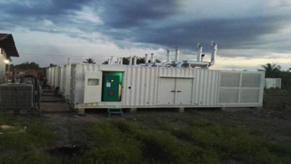 Diesel Generator Set for Power Station in Indonesia